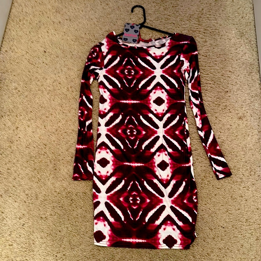 Boohoo tie-dye Body-Con dress